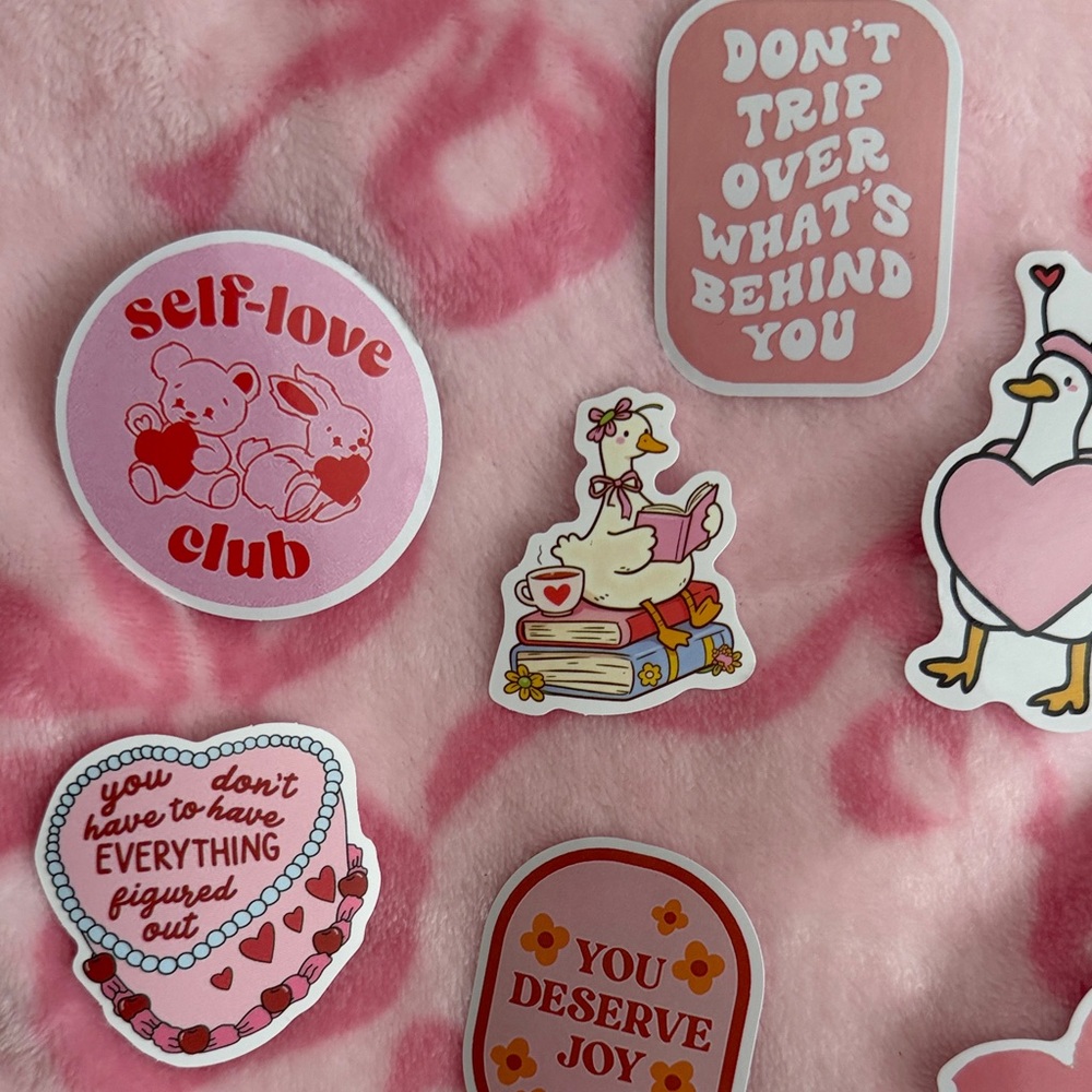 Pink is a personality sticker bundle - Picture 5 of 6